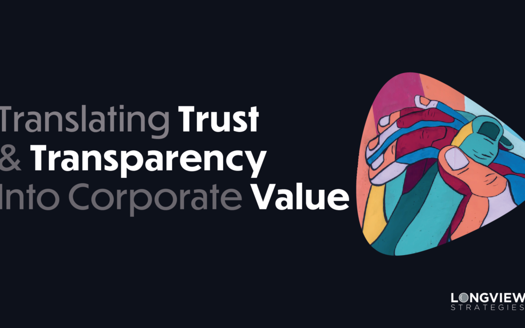 ESG Communications: Trust, Transparency, and Value
